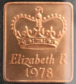 1978 UK ROYAL MINT PROOF COIN SET with Token