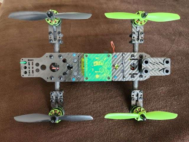 Quadrysteria Mini Mamba V2 FPV Racing Quadcopter   - H Frame FULL CARBON !