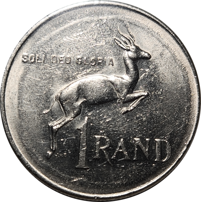 1 (ONE) RAND - ERROR - 1977 - Complete rim - Possible Brockage
