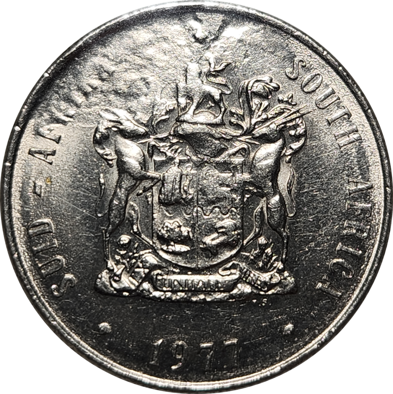 1 (ONE) RAND - ERROR - 1977 - Complete rim - Possible Brockage