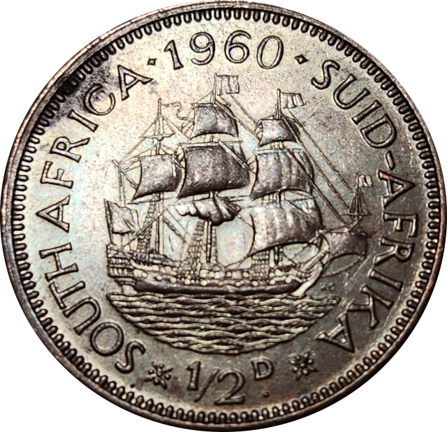 1/2 (HALF) PENNY - 1960