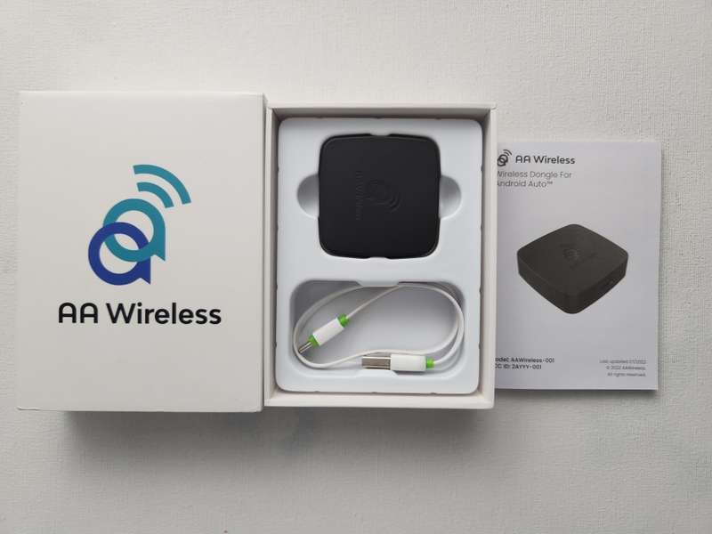 AA WIRELESS Dongle - Connect your phone to Android Auto WIRELESSLY !