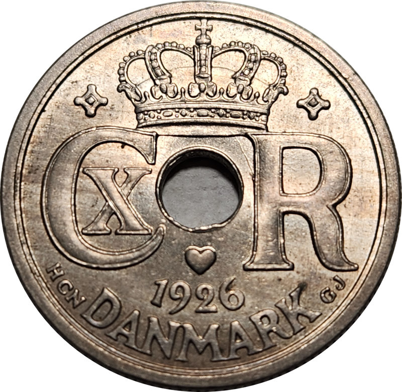 25 (TWENTY FIVE) ORE  - 1926 - Denmark - EF