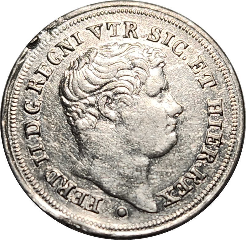 5 (FIVE) GRANA - 1838 - Italian States - Ferdinando  II - Kingdom of Two Sicilies - ERROR Coin ?