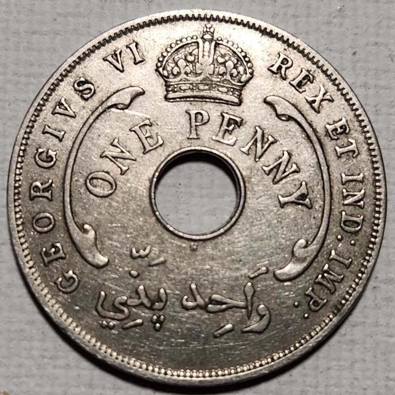 1 (ONE) PENNY - 1937 - British West Africa
