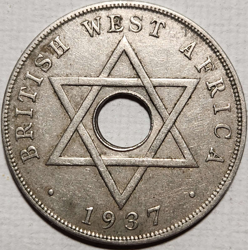 1 (ONE) PENNY - 1937 - British West Africa