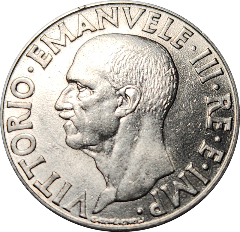 1 (ONE) LIRA - 1940 - Italy - UNC - Stunning Coin !