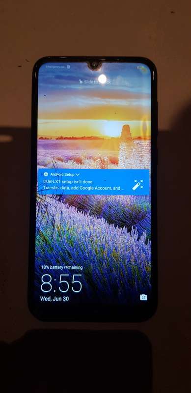 HUAWEI Y7 2019 DUB-LX1 100% WORKING, COMPLETE PHONE STRIPPING FOR SPARES ONLY.
