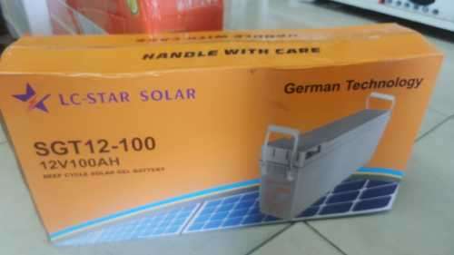 LC_Star 12v 100AH gel battery slim line