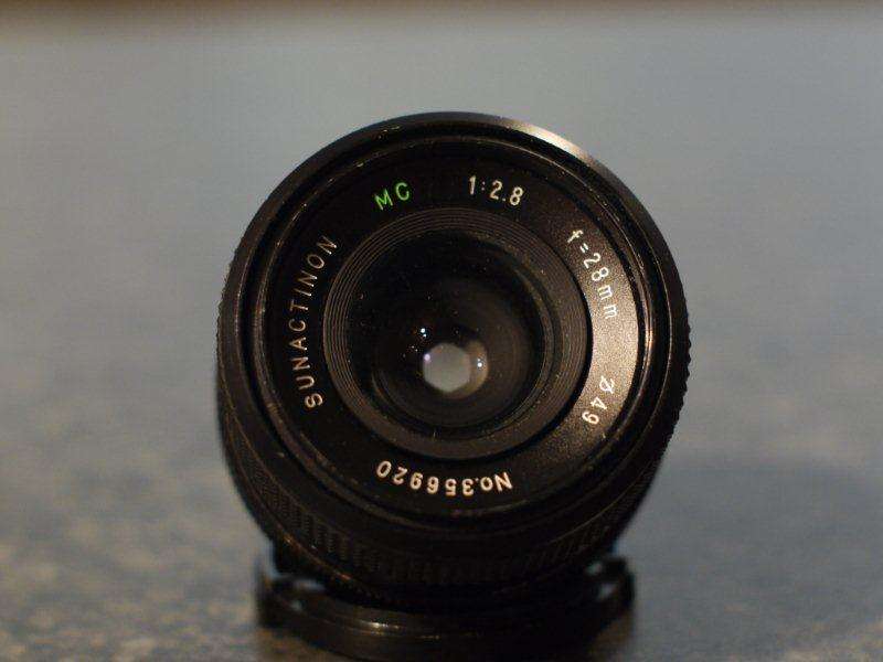Sunactinon MC 28mm F2.8 Pentax K mount