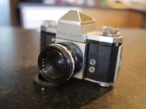 Practica IVF camera and Higon 35mm 3.5 UV capable lens