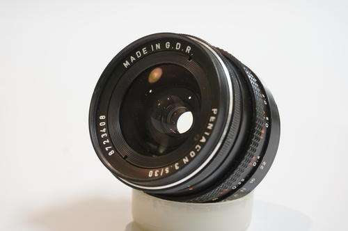M42 Pentacon 30mm f3.5 10 Blade Diaphragm made in Germany **Good Condition**