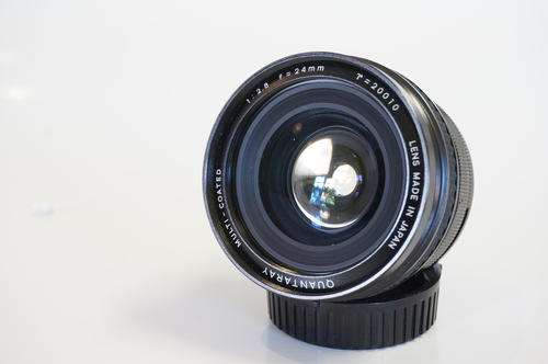 Quantaray (Sigma) 24mm F2.8 Pentax K mount **Wide Angle Lens**