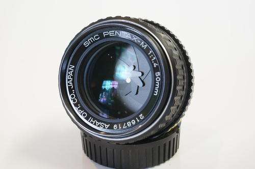 Asahi SMC Pentax-M 50mm F1.4 K mount Lens **Fast lens in Mint Condition**