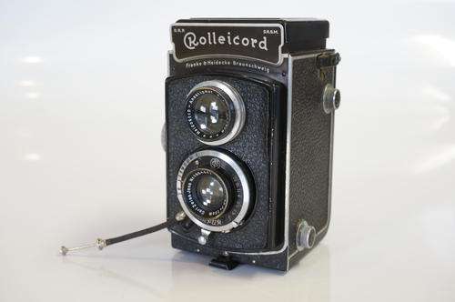 Rolleicord Ia Model 1 - Model K3 - 520 1936 Vintage TLR. Lens Zeiss Triotar 75mm F4.5