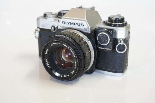 Olympus OM 10 with 50mm F1.8 and Manual adapter **Fully Functional**