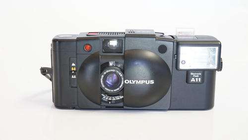 Cult Classic Olympus XA-1 35mm Camera with Flash **Fully Functional, Mint in Case**