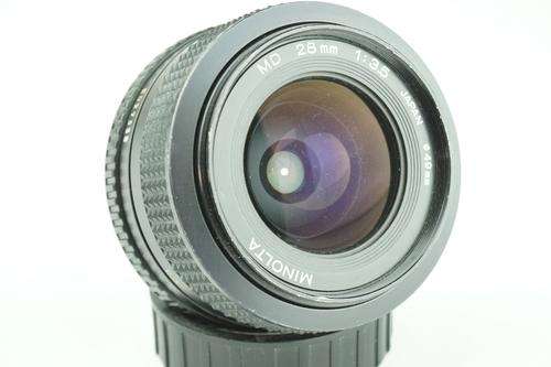 Minolta MD 28mm F3.5 lens in Minolta MD mount **Good Condition**