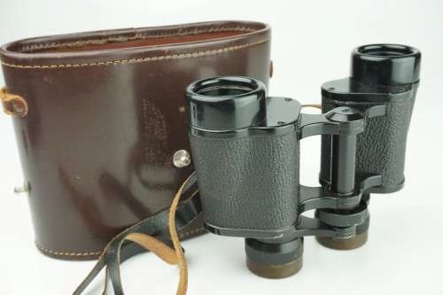 E. Leitz Wetzlar BINUXIT 8x30 Wide Angle Binoculars **Fantastic Condition**