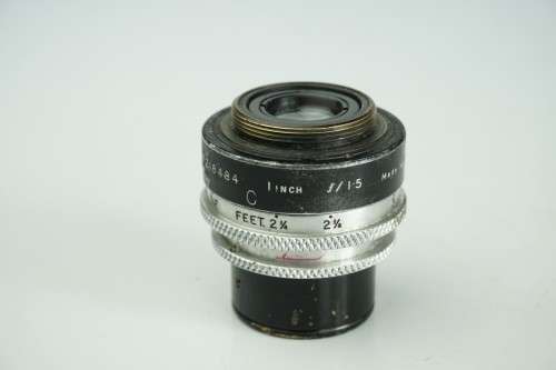 taylor hobson cooke kinic 25mm f1.5 lens and fotodiox C mount to micro four thirds adapter