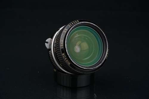 Nikon Nikkor 28mm F3.5 Non Ai nikon mount lens **Well Used Condition**