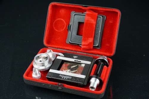 Rolleiflex Rolleikin 35mm Film Adapter **Complete and in Hard Case**