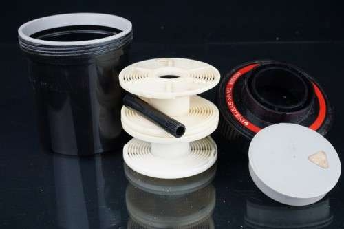 PATERSON SUPER SYSTEM 4 UNIVERSAL DEVELOPING TANK + 2 REELS **Good Condition**