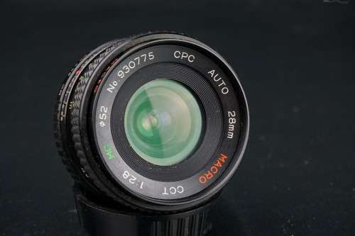 CPC Auto Macro 28mm F2.8 Lens Pentax PK Mount **Excellent Condition**