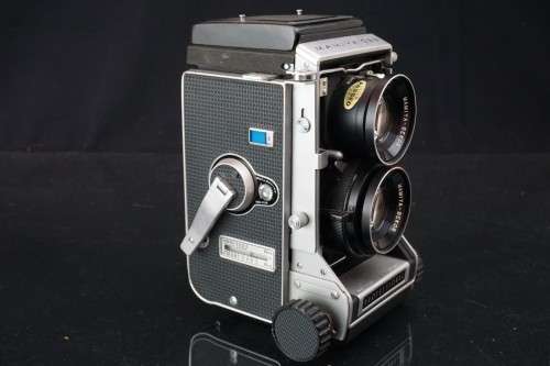 Mamiya C33 120 Film TLR Camera with 80mm Blue Dot and 65mm Lenses  **Great Condition**