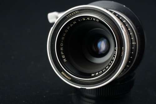 Voigtlander 50mm f3.5 Repro-Skopar (Model 127/35) Prominent Macro Lens **Excellent Condition**