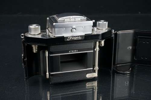 Ihagee EXA 35mm SLR with Zeiss Domiplan 50mm F2.8 Exakta bayonette Mount lens **Good Condition**