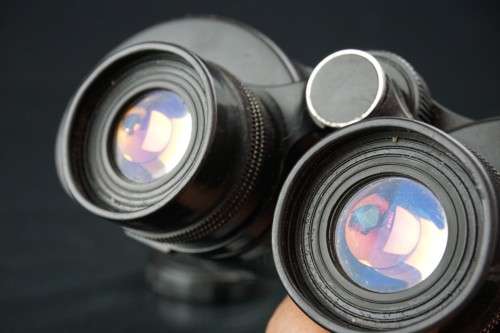 Vintage Asahi Pentax Binoculars 7x35 WideField 11 Degrees