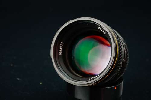 Kamlan 50mm f1.1 Manual Focus Lens for M4/3 Micro Four Thirds