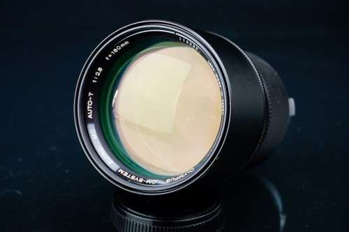 Olympus OM MC Auto T 180mm F2.8 lens **Excellent Condition**