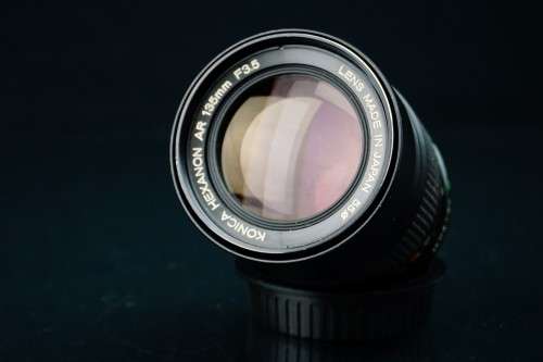 Konica Hexanon AR 135mm F3.5 Konica AR Mount Lens  **Excellent Condition**