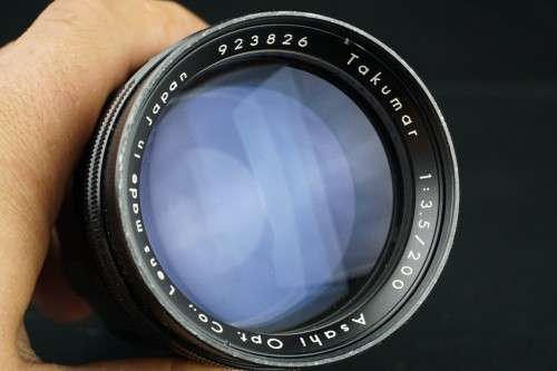 **Bokeh Monster** Pentax Takumar 200mm F3.5 M42 Lens **Excellent Condition**