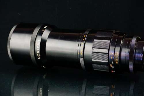 Norita Kogaku Noritar 400mm F4.5 Lens with Camera Brace **Excellent Condition**