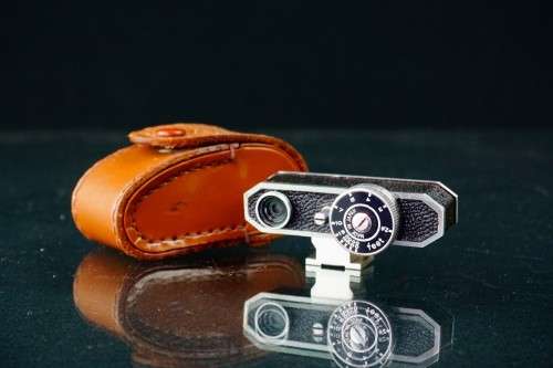 Y.Ebata & co rangefinder in leather case **Excellent Condition**
