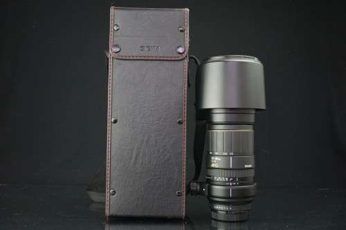 Sigma apo 170-500mm f5-6.3 Minolta Sony Alpha mount lens **Excellent Condition with Case**