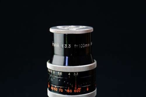 Kern Paillard Yvar 100mm f3.3 C Mount Swiss Made Super-16 **Excellent Condition**
