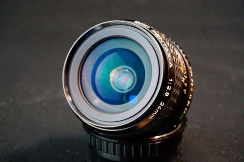 **Rare Wide Angle** SMC Pentax A 24mm F2.8 Lens in Pentax K Bayonet Mount  **Near Mint Condition**