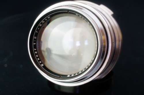 **Rare** Carl Zeiss Jena Sonnar 8.5cm 85mm F2 Contax RF Mount **Good Condition**