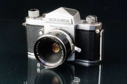 Rare Miranda Model ST 35mm SLR Film Camera with 5cm 50mm F2.8 Lens
