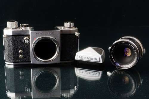 Rare Miranda Model ST 35mm SLR Film Camera with 5cm 50mm F2.8 Lens