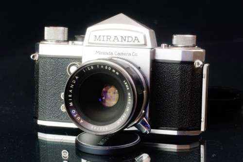 Rare Miranda Model ST 35mm SLR Film Camera with 5cm 50mm F2.8 Lens