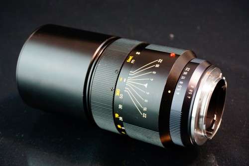 Leitz Leica 250mm f4 Telyt-R Lens (3 cam) Leica-R Mount **Excellent Condition**