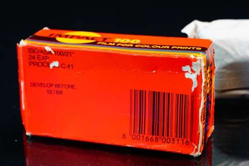 Sealed ISO 100 126 film Cartridge **Expired Film Stock**