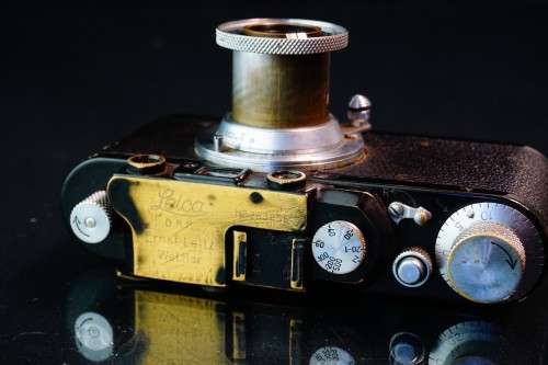 1937 Black Leica II with Leica Elmar 5cm 50mm F3.5 Lens **Great Condition, Full CLA**