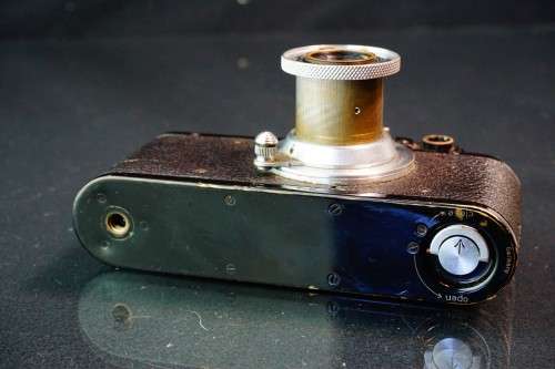 1937 Black Leica II with Leica Elmar 5cm 50mm F3.5 Lens **Great Condition, Full CLA**