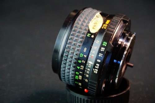 Minolta W Rokkor 28mm F3.5 Lens in Minolta MD Mount  **Excellent Condition**